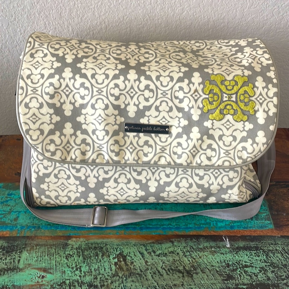 Very gently used Petunia Pickle Bottom Diaper Bag